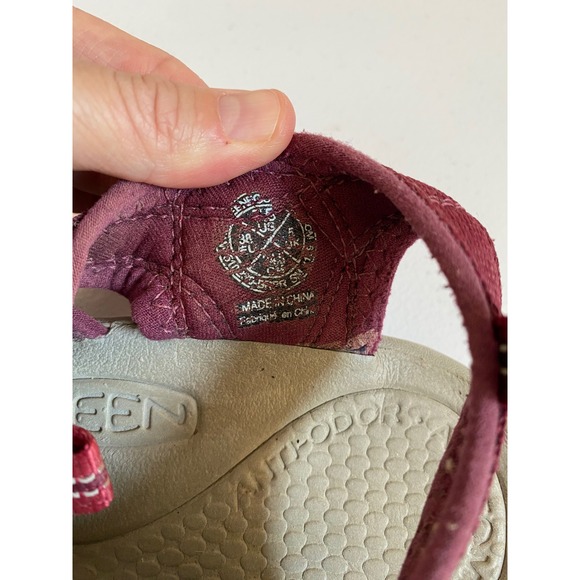 KEEN Newport H2 Water Sandals Women Red Outdoor Sport Size 7.5 Adjustable Hiking - Picture 6 of 6